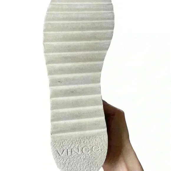 Vince Zeta Women's Navy Platform Loafers Slip-On Sneakers - Picture 7 of 10